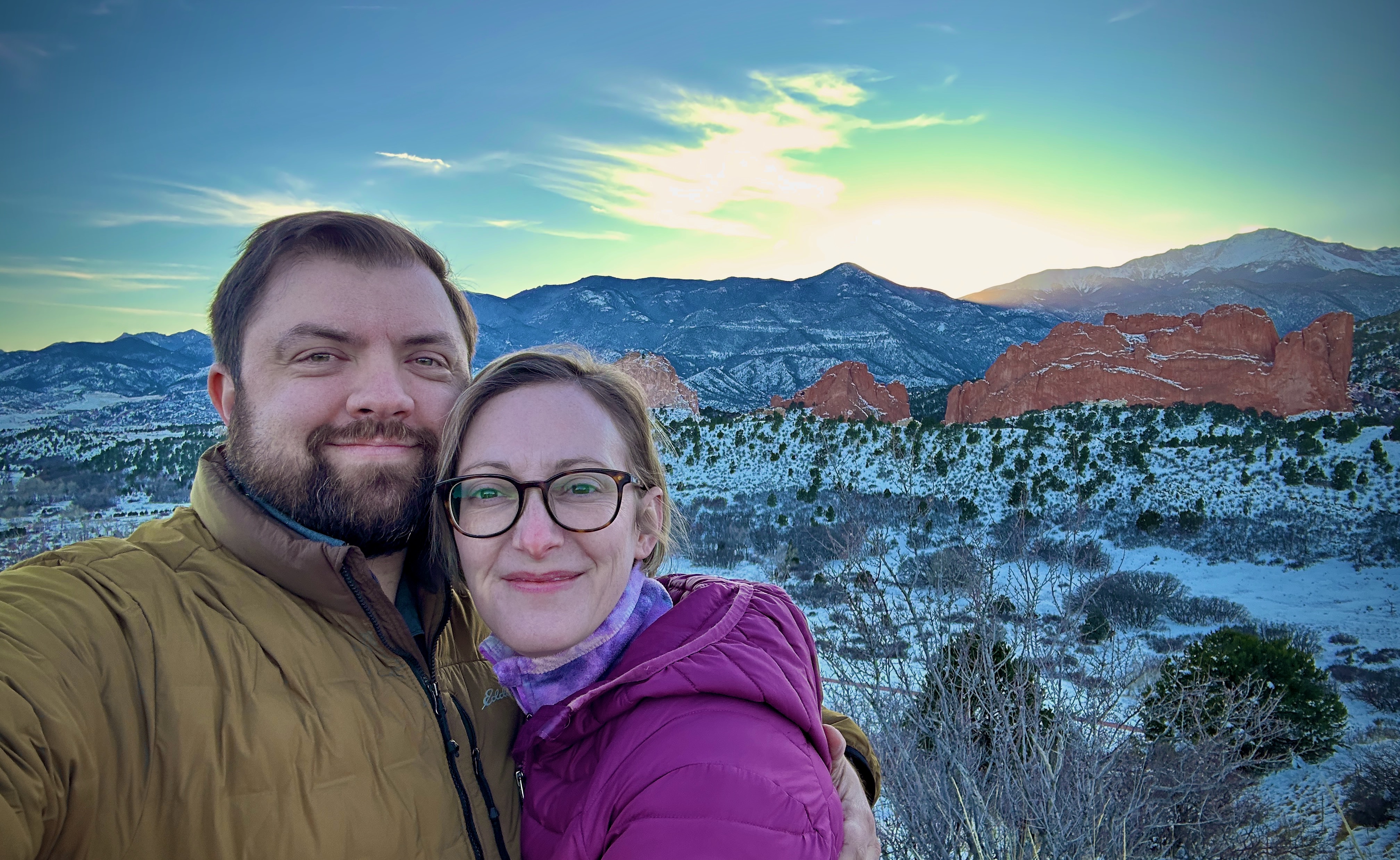 Beth and Mason at Garden of the Gods